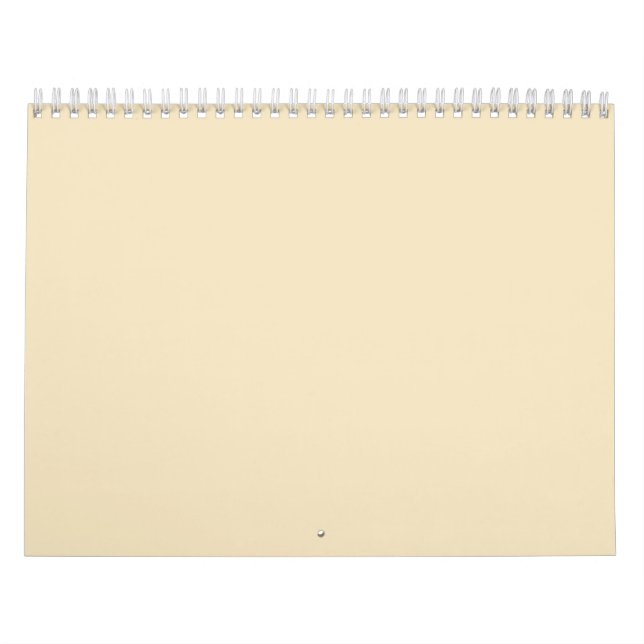 Mural Fonds beige crème sur un calendrier (Protection)