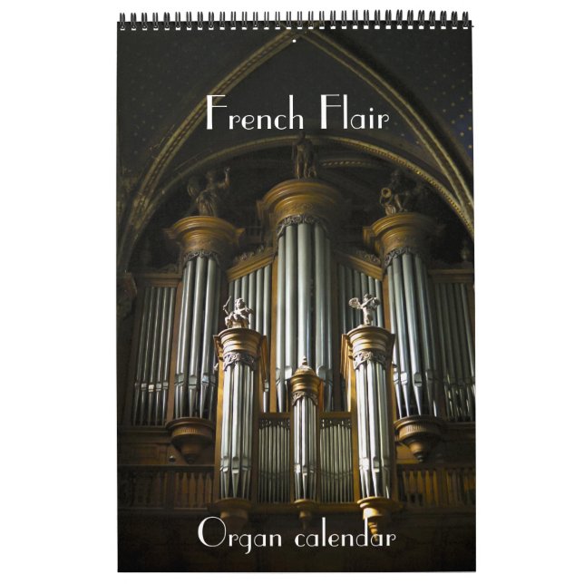 Mural French Flair - Calendrier des Organs de France (Protection)