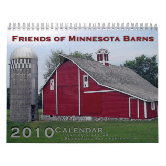 Mural Friends of Minnesota Barns 2010 Calendrier