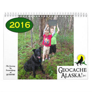 Mural GeocacheAlaska ! Calendrier 2016