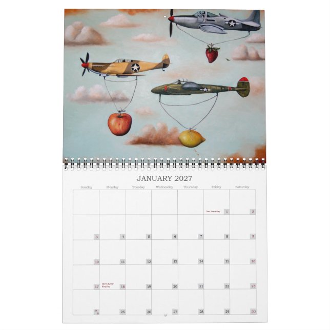 Mural Gizmo #2, Calendrier 2011 (Jan 2027)