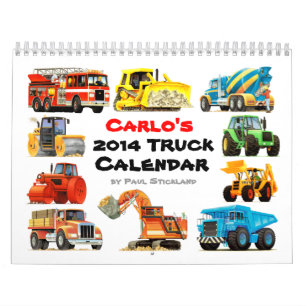 Mural Grand calendrier du camion 2016