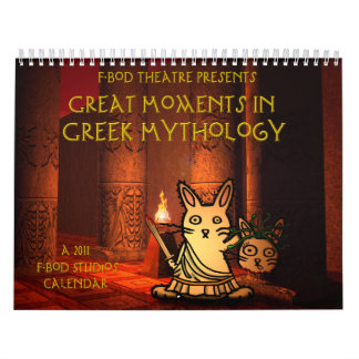 Mural Grand moment dans le calendrier de la mythologie
