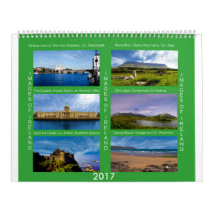 Mural Images de l'Irlande pour le calendrier irlandais 2