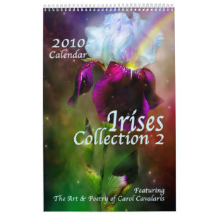 Mural Iris - calendrier de la collection 2 pour 2010