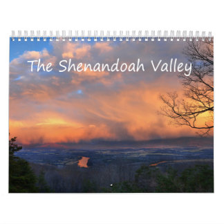 Mural La vallée de Shenandoah aménage le calendrier en