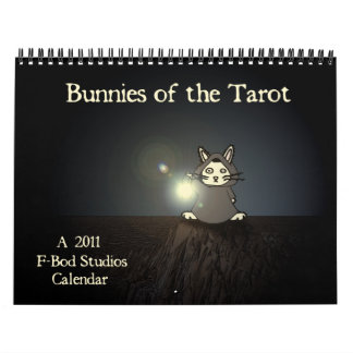 Mural Lapins du calendrier du tarot 2011