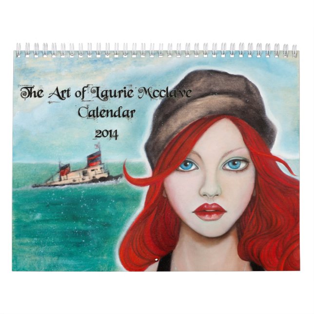 Mural L'art du calendrier de Laurie McClave 2014 (Protection)