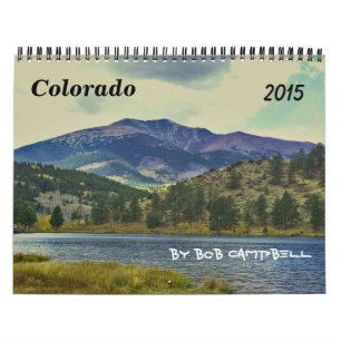 Mural Le Colorado 2015 photographie le calendrier