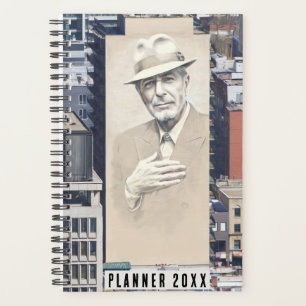 Mural Leonard Cohen à Montréal, Canada