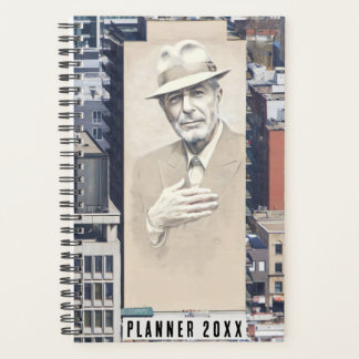 Mural Leonard Cohen à Montréal, Canada