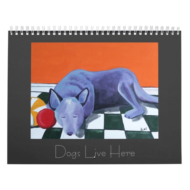 Mural Les chiens vivent ici - le calendrier 2010 (Protection)
