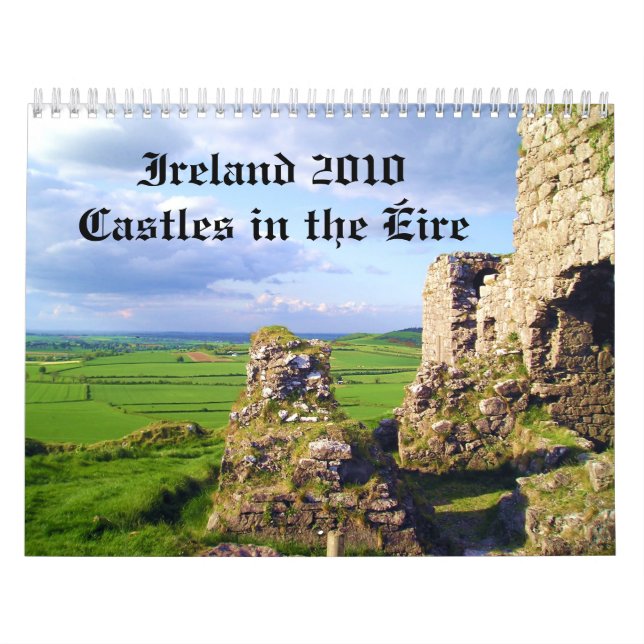 Mural L'Irlande 2010 châteaux dans le calendrier d'Eire (Protection)