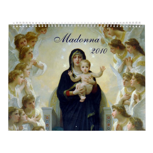 Mural Madonna, calendrier 2010 (Protection)