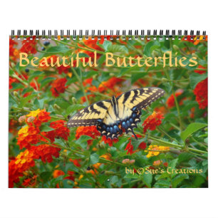 Mural Magnifique Calendrier des papillons