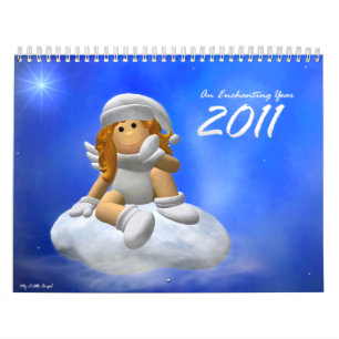 Mural Mon petit ange : Calendrier enchanteur 2011