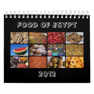 Mural Nourriture de calendrier de l'Egypte 2012