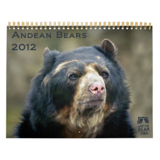 Mural Ours andins 2012 - calendrier 15 mois