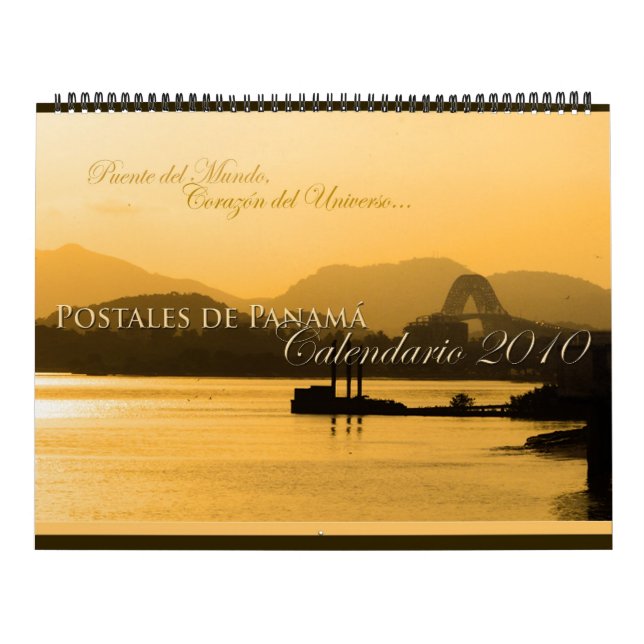 MURAL PANAMA POSTALS CALENDRIER 2010 (Protection)