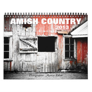 Mural Pays 2013 amish et vieux calendrier de granges