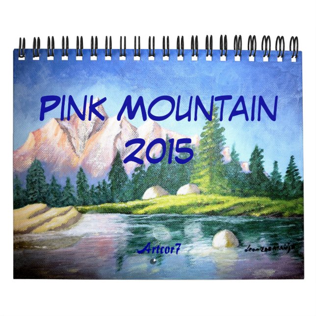 Mural Peinture Rose Mountain 2016 Calendrier Petite 2 Pa (Protection)