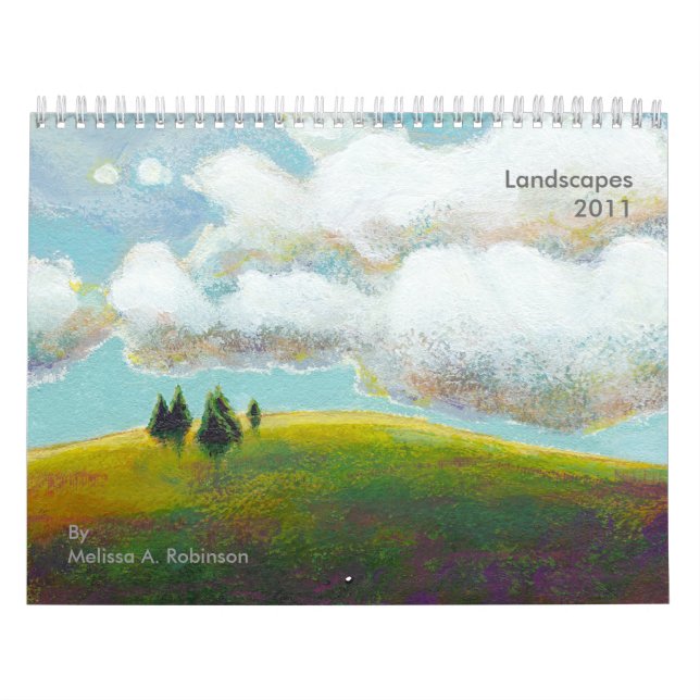 Mural Peintures de calendrier de l'art 2011 de paysage (Protection)