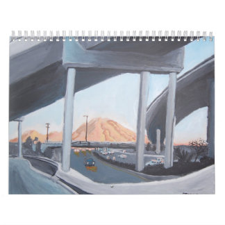 Mural Peintures de Mt.Diablo par le calendrier de Stan