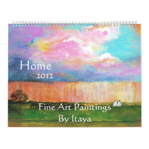 Mural Peintures ÉNORMES de beaux-arts de calendrier de
