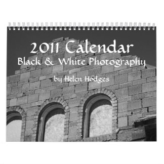 Mural Photographie noire et blanche du calendrier 2011