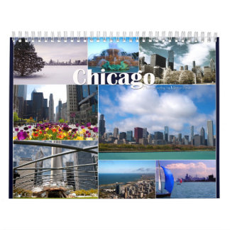 Mural Photos de Chicago - calendrier