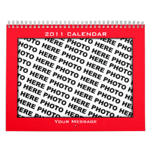 Mural Photos Insérer le calendrier 2011 Modèle cadre c