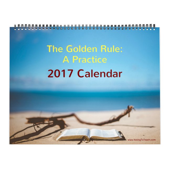 Mural Règle d'or Calendrier 2017 (Protection)