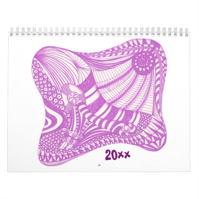 Mural Résumé Dessins Dessins Tableau Calendrier (Protection)