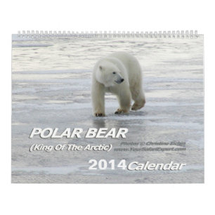 Mural Roi d'OURS BLANC du calendrier arctique 2014 2-Pg.
