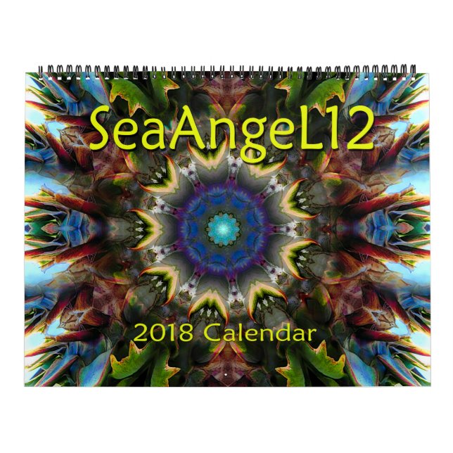 Mural SeaAngeL12 - Calendrier Mandala 2018 (Protection)