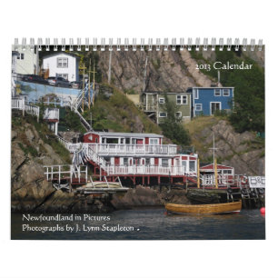 Mural Terre-Neuve en images : Calendrier 2013