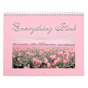 Mural Tout le calendrier rose