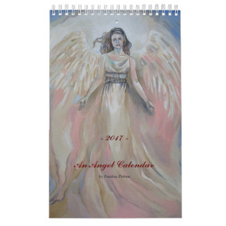 Mural Un calendrier 2017 d'ange - petit