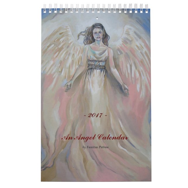 Mural Un calendrier 2017 d'ange - petit (Protection)