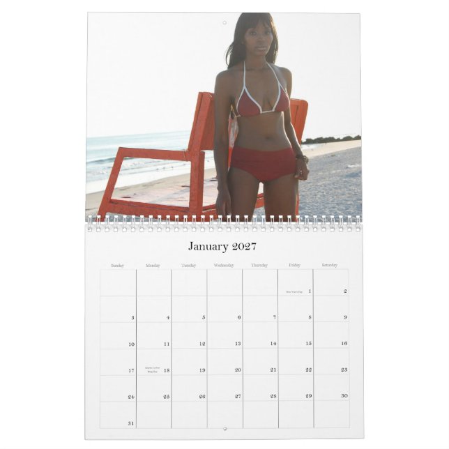 Mural Un calendrier beauté intemporelle 2012 (Jan 2027)