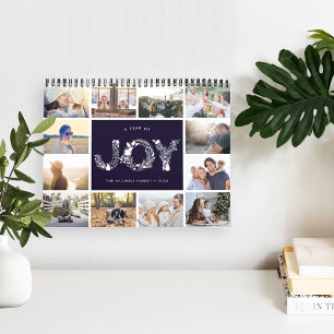 Mural Une année de joie Calendrier photo