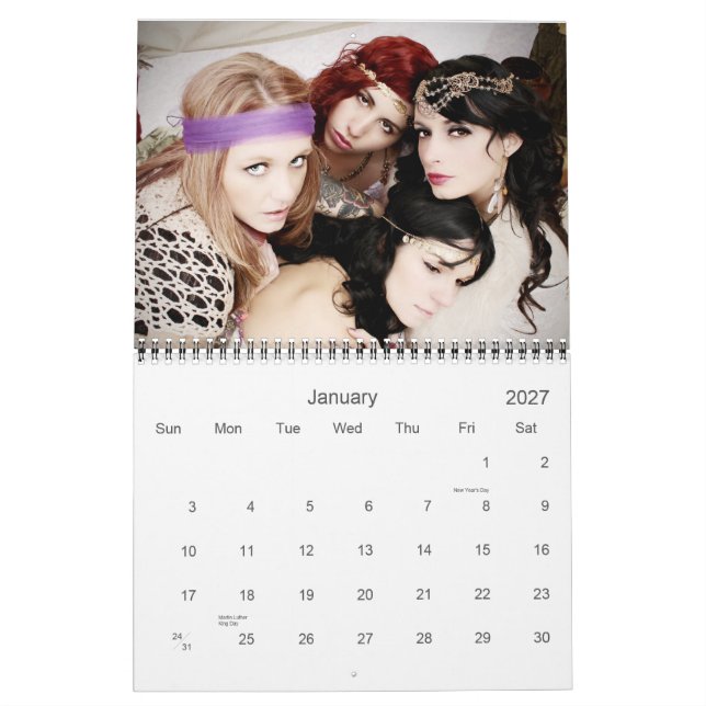 Mural "Une bande de Tsiganes" Calendrier 2015 (Jan 2027)