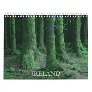 Mural Vues de calendrier de l'Irlande
