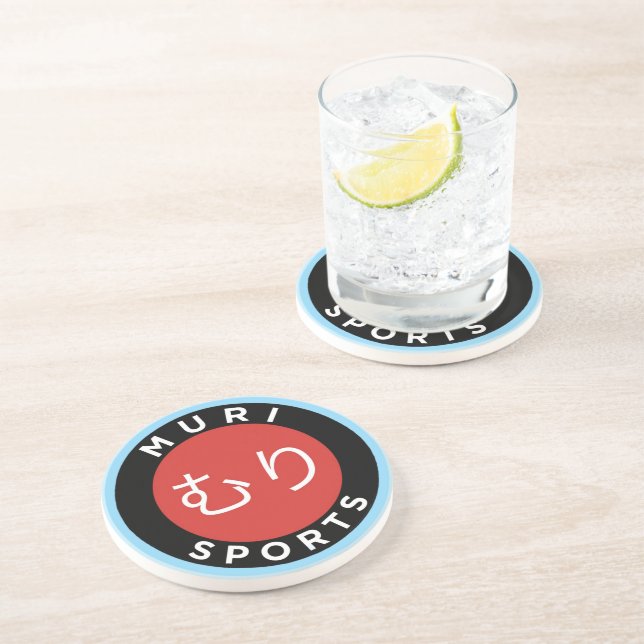 MURI SPORTS Dessous de verre en grès (Côté)