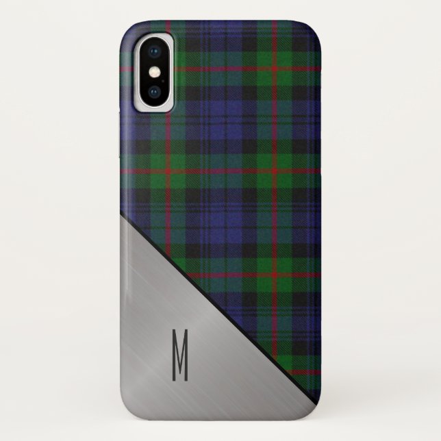 Murray Tartan Plaid iPhone X Coque (Dos)