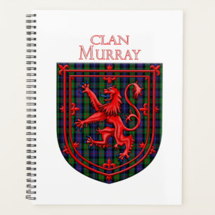 Murray Tartan Scottish Plaid Lion Rampant