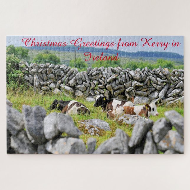 Murs de pierre du Kerry. Puzzle (Horizontal)