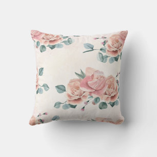 Murugi Luxe Literie Coussin Décoratif Floral