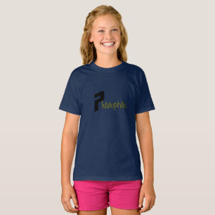 Murugi Porte Le T-shirt Des Filles Pluviophile
