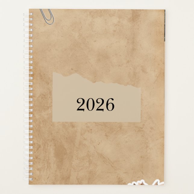 Murugi Stationery Co. 2026 Planificateur Soft-plan (Devant)